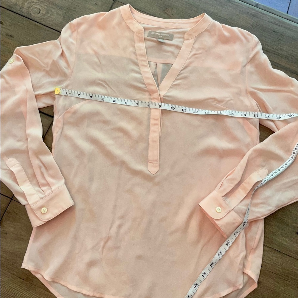 Banana Republic Silk Tunic Top - Picture 7 of 8